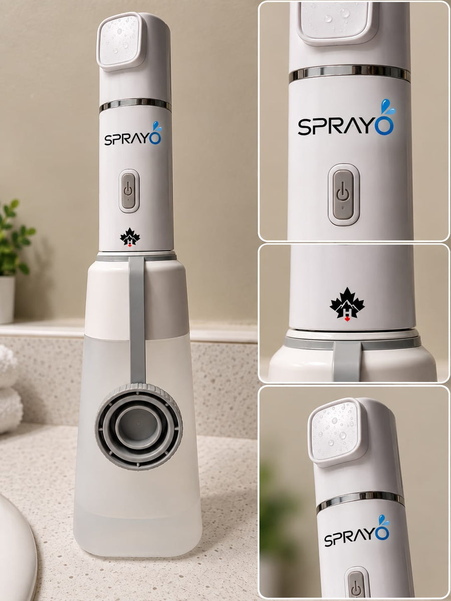SPRAYO Portable Electric Bidet with 450ml Bottle