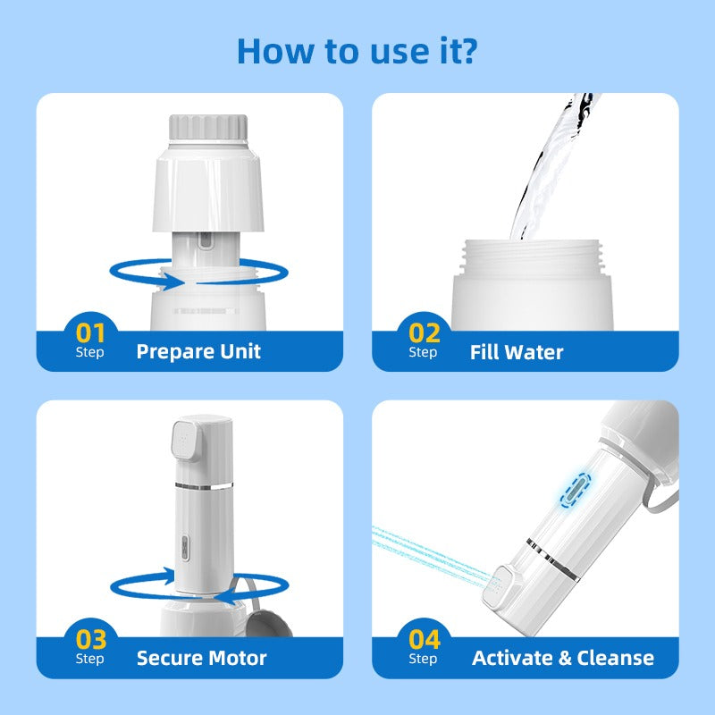 SPRAYO Portable Electric Bidet with 450ml Bottle